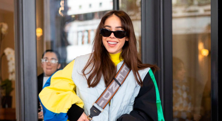 Danna Paola conquista Milán imponiendo su estilo