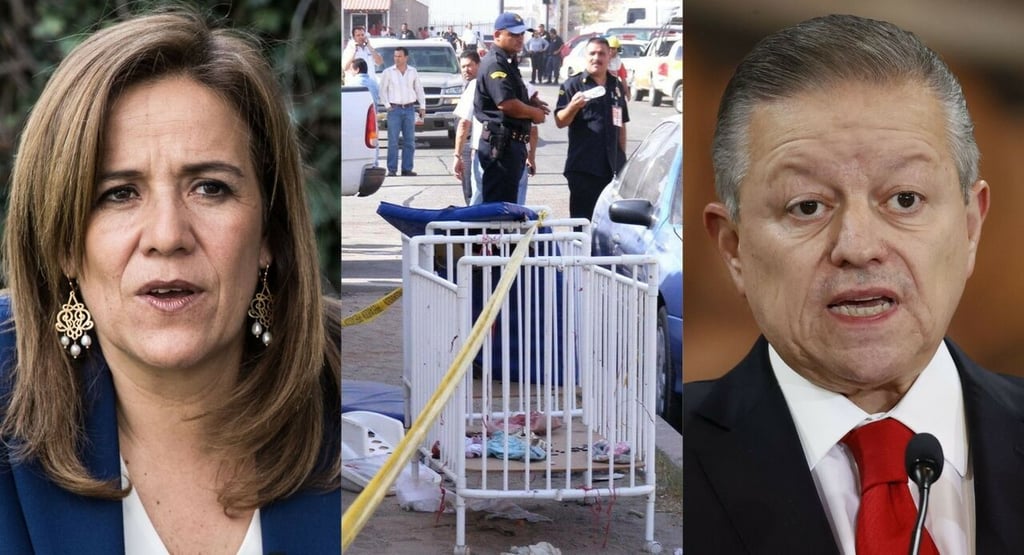 Margarita Zavala y Arturo Zaldívar chocan por incendio en Guardería ABC