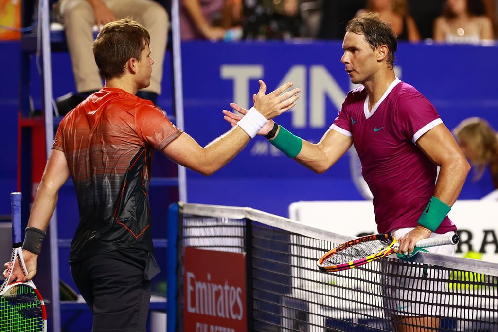 Rafael Nadal fue superior a Stefan Kazlov y avanza a cuartos en el Abierto Mexicano