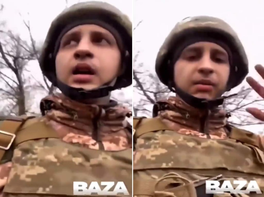 'Mamá, papá, los amo', el mensaje de un soldado ucraniano en medio de bombardeos