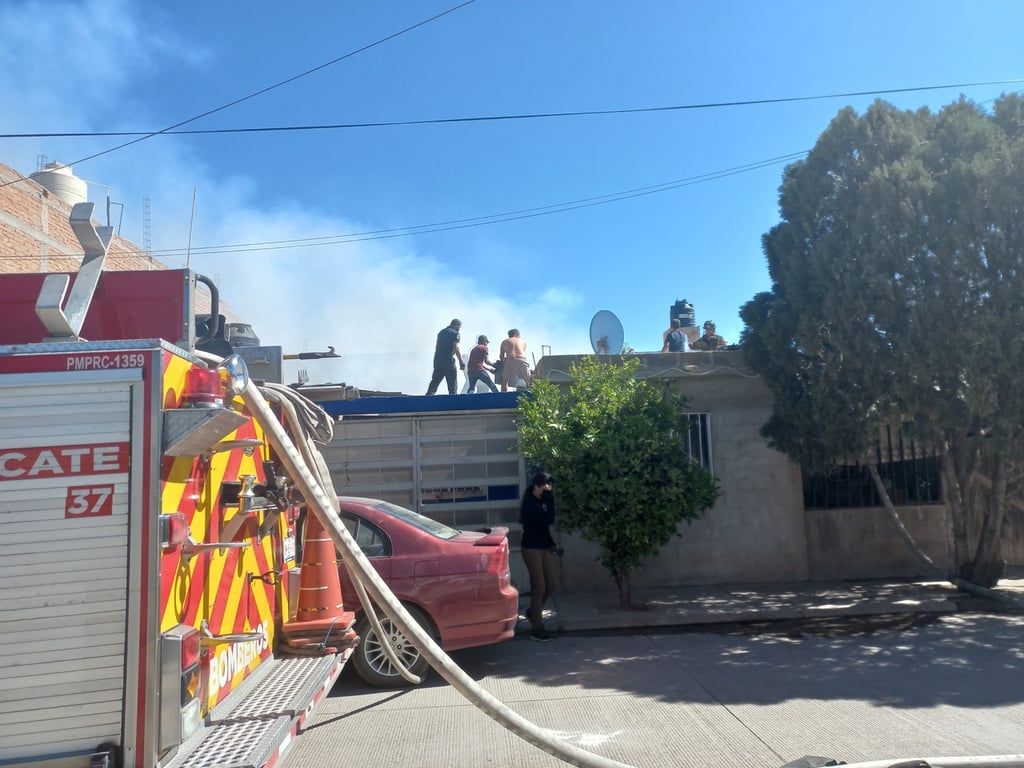 Se incendia casa habitación en El Ciprés