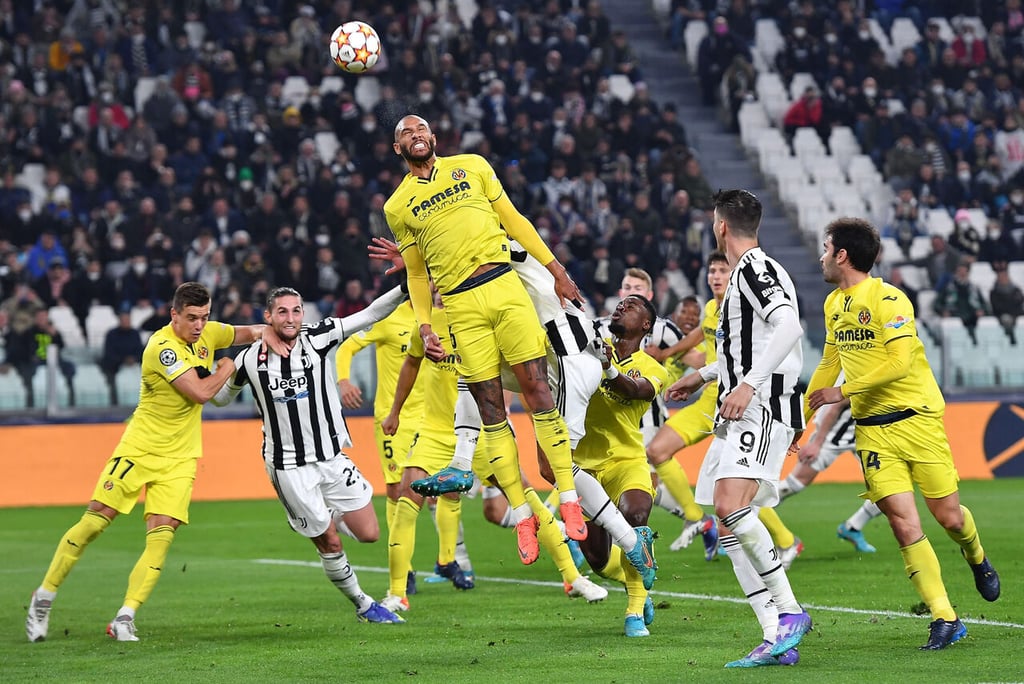 Villarreal golea al  Juventus y pasa a cuartos de final de Liga de Campeones