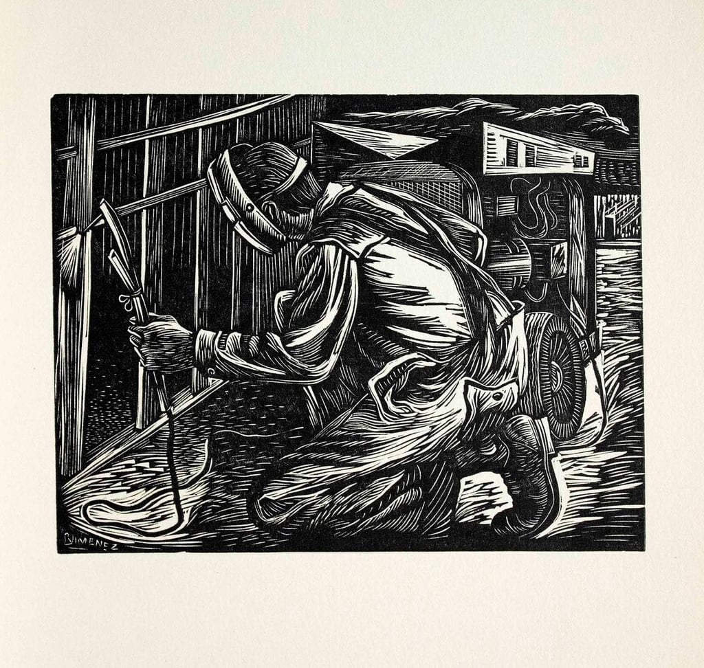 ‘Mano de obra. Oficios en la gráfica’ sigue en el Munae