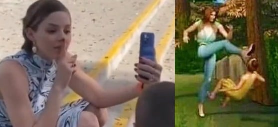 Tunden con memes a Mariana Rodríguez tras callar a niño