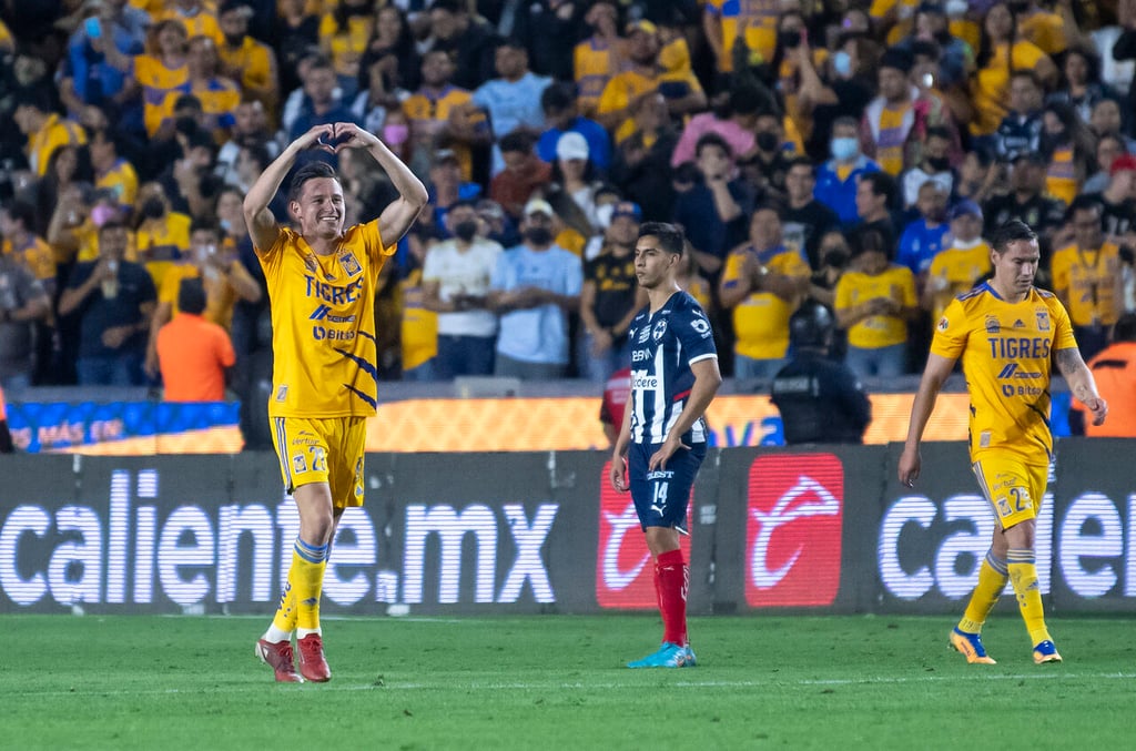 Tigres vence a Rayados en Clásico y se coloca como líder del Torneo Clausura 2022 Liga MX