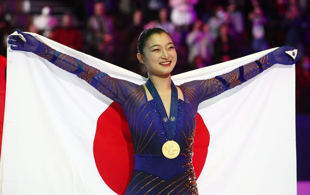 Kaori Sakamoto se proclama campeona mundial de patinaje artístico