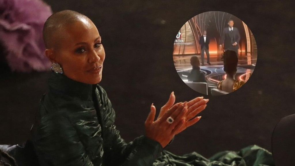 Video de Jada Pinkett riendo tras golpe de Will Smith a Chris Rock causa polémica en redes