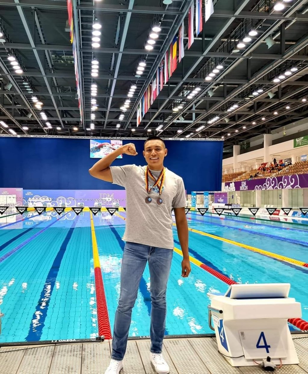 Fernando Martínez luce en Berlín