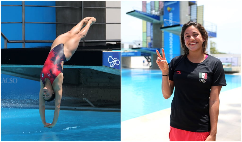 Clavadista mexicana, Carolina Mendoza, prioriza competir en eventos de carácter olímpico