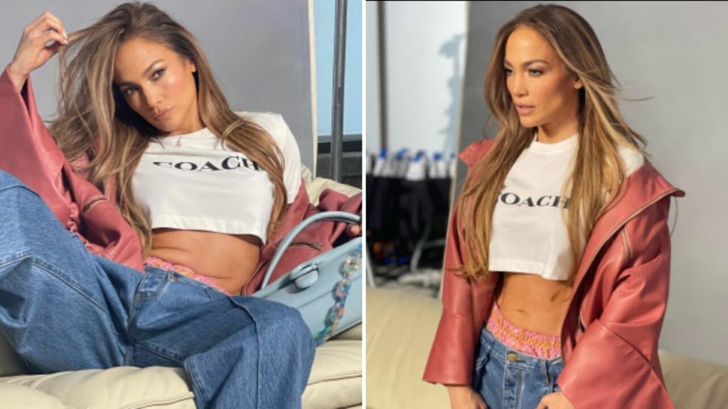 Jennifer Lopez se suma a la resurrección del 'exposed thong' y el Y2K