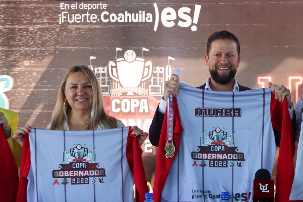 Presentan Copa Gobernador 2022 de beisbol en Coahuila