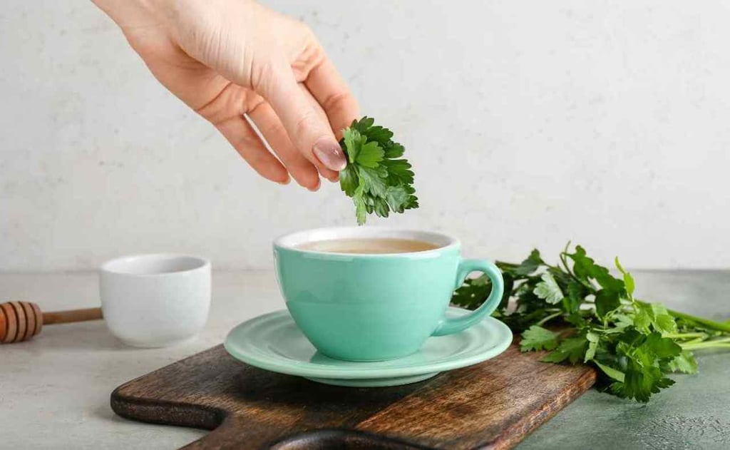 Beneficios del té de perejil