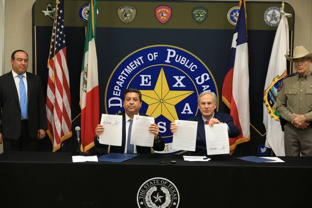 García Cabeza de Vaca y gobernador de Texas acuerdan agilizar comercio fronterizo