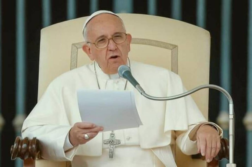 Papa Francisco implora por la paz