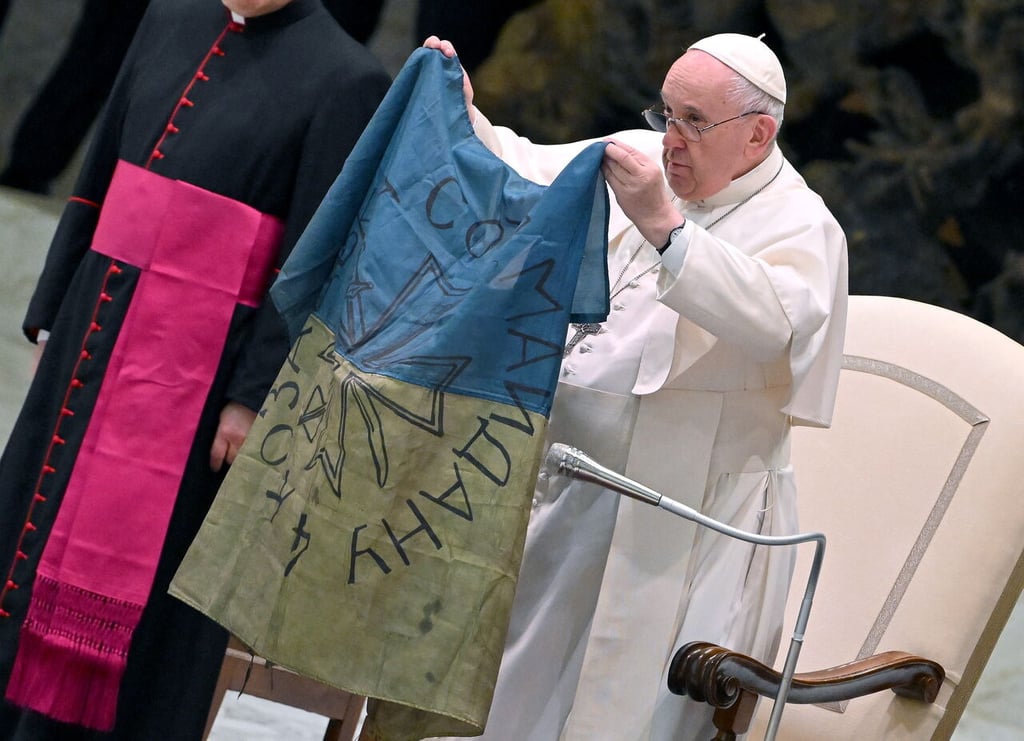 Papa Francisco pide paz entre Rusia y Ucrania durante su discurso de Pascua