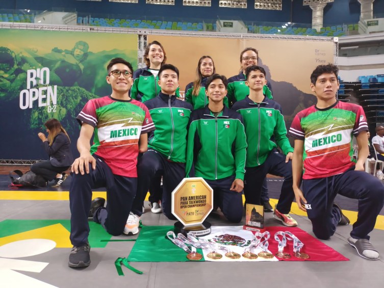 México refrendó el título del Campeonato ParaPanamericano de TKD