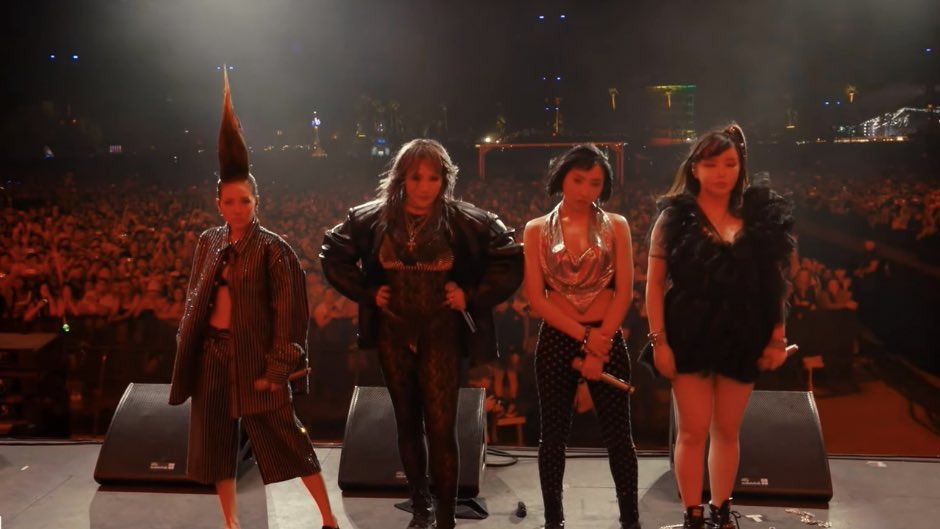 VIDEO: Así fue el espectacular regreso del legendario grupo de Kpop 2NE1 en Coachella 2022