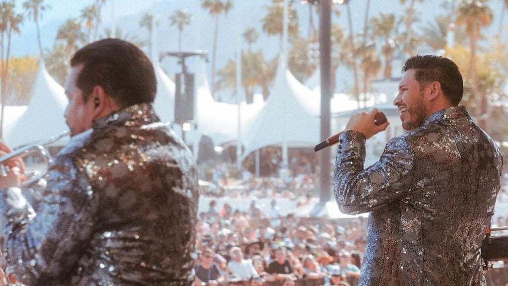 Banda MS prende mechón en Festival Coachella 2022