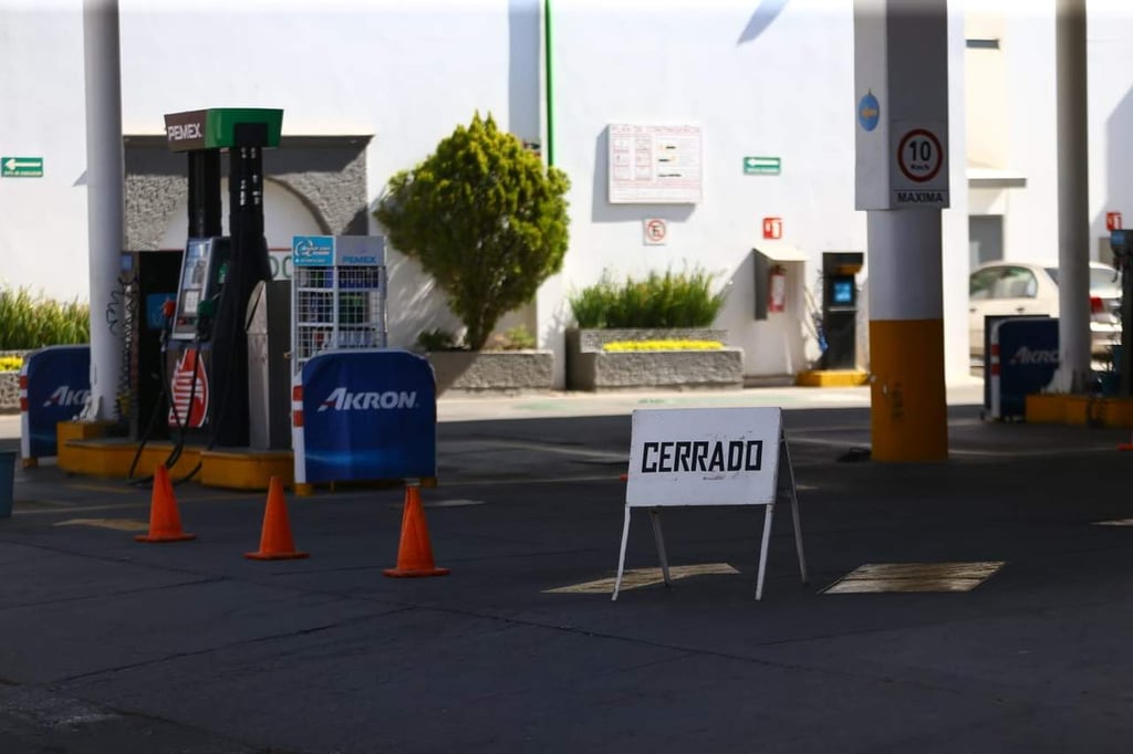Cierre de gasolineras no es por escasez: Onexpo