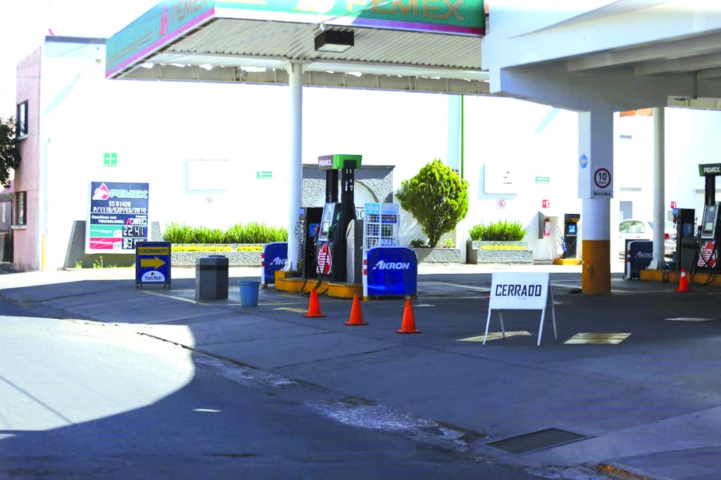 Cierre de gasolineras en Durango será intermitente y temporal, señalan