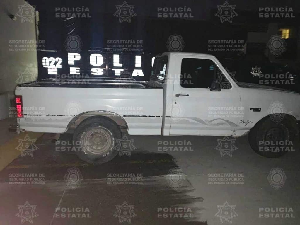 Hallan en Durango camioneta robada hace 10 años en Chihuahua