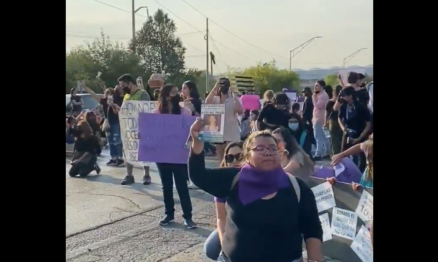 Colectivos y familiares de víctimas de desaparición demandan justicia para Debanhi Escobar en Nuevo León