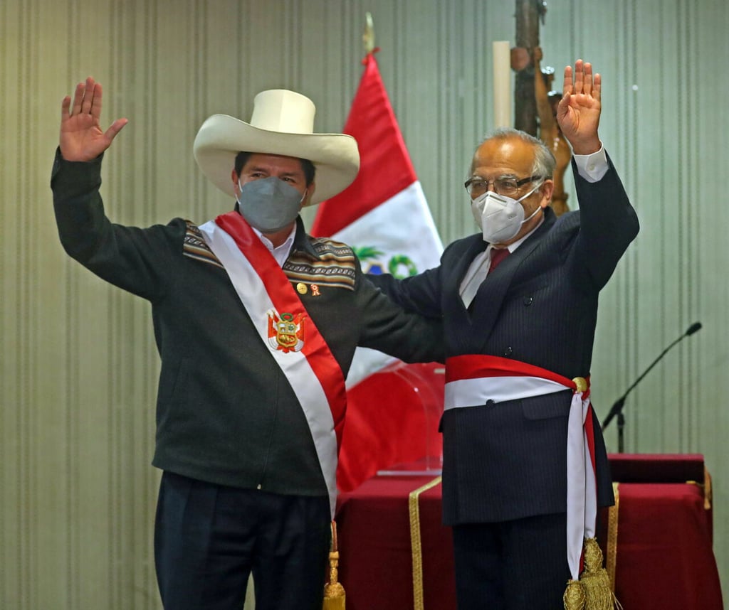 Primer ministro de Perú denuncia supuesto plan para golpe de Estado contra Pedro Castillo
