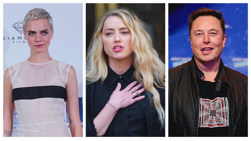 ¿Qué pasó entre Amber Heard, Elon Musk y Cara Delevingne?