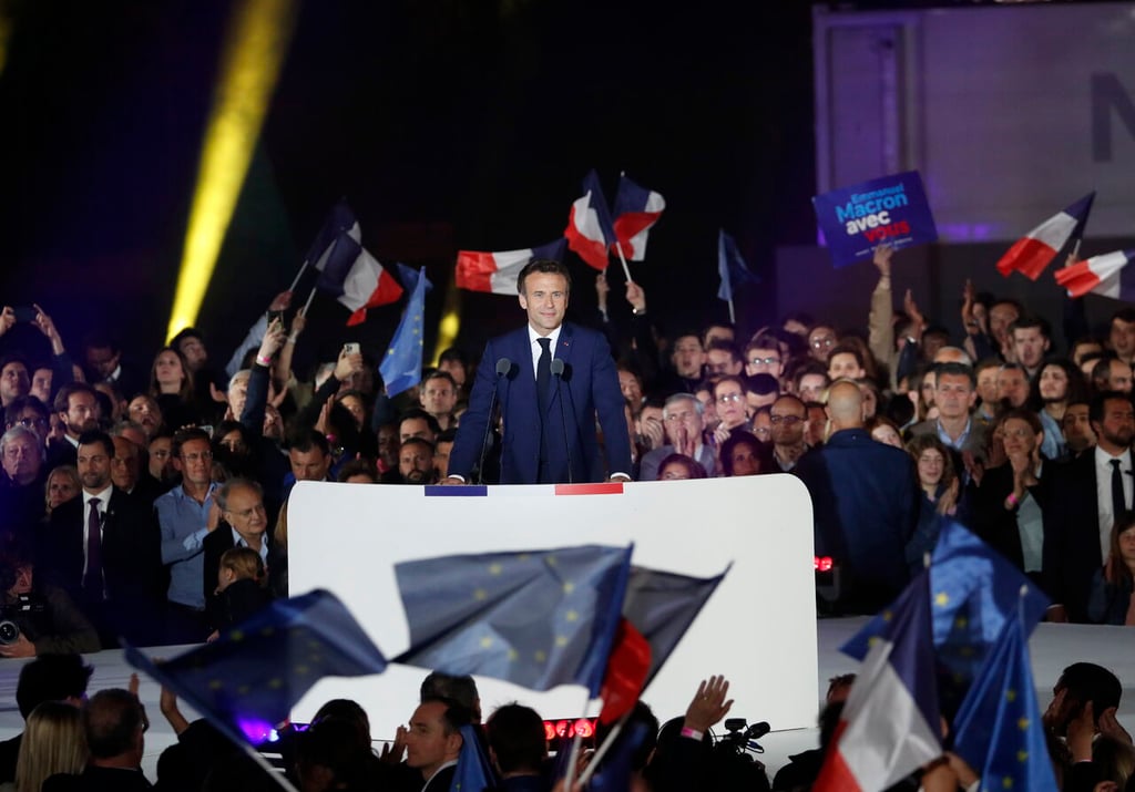 Emmanuel Macron promete 'escuchar el silencio de abstencionistas' y 'el enfado' de votos al rival