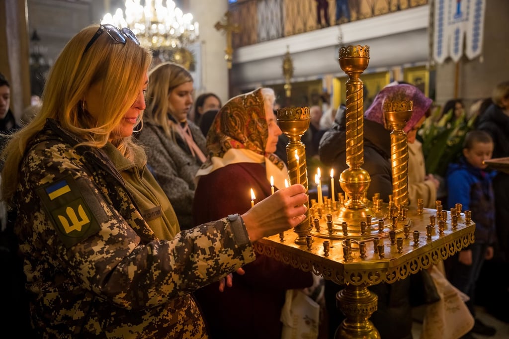 Ucrania reza por su 'resurrección' en la Pascua