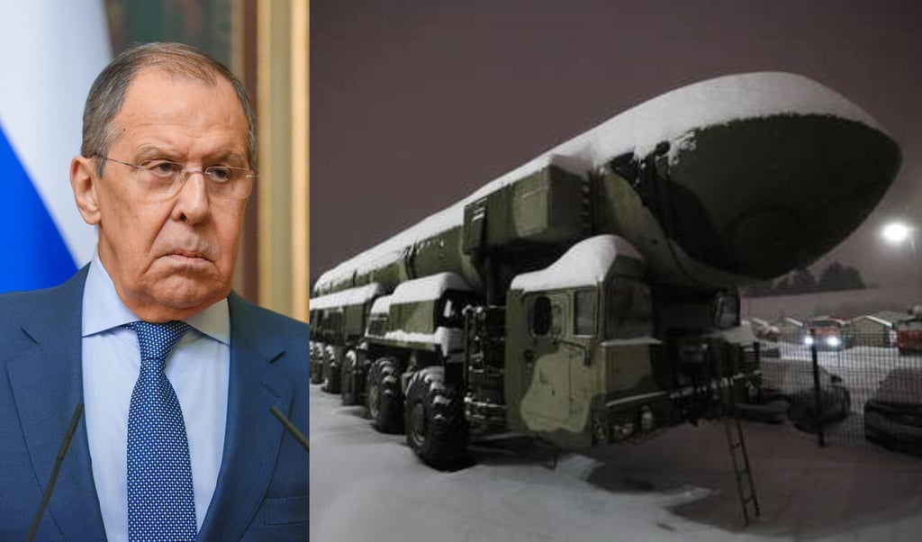 'Es grave, es real'; ministro ruso de Exteriores alerta ante peligro de guerra nuclear