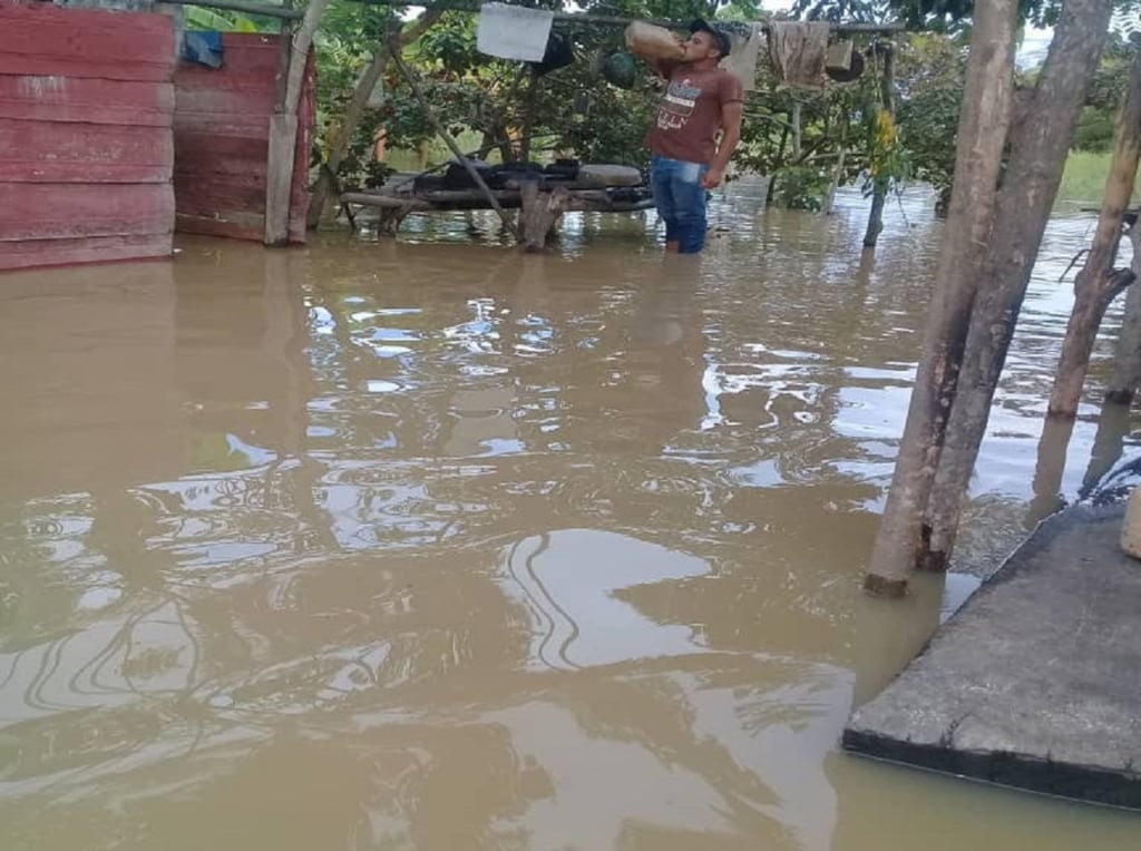 Más de 840 familias, afectadas por lluvias