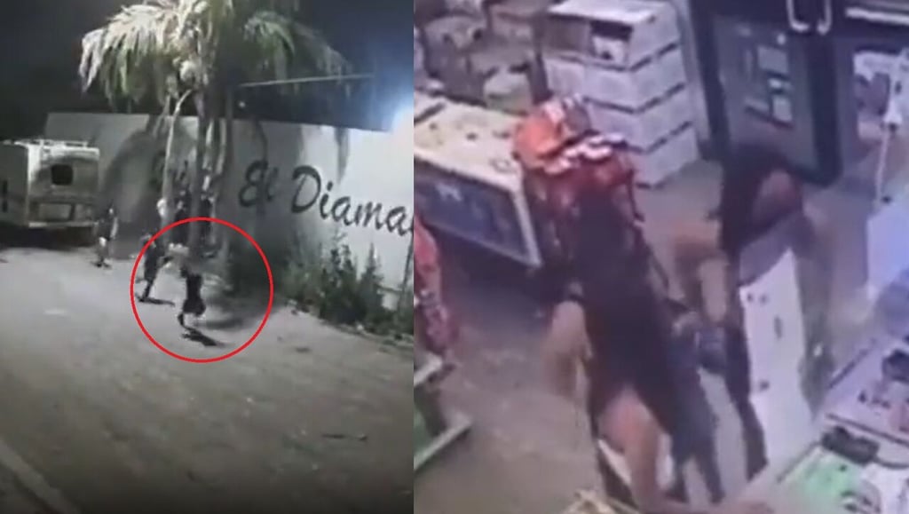 Revelan videos que muestran a Debanhi forcejear con un hombre y comprando en una tienda