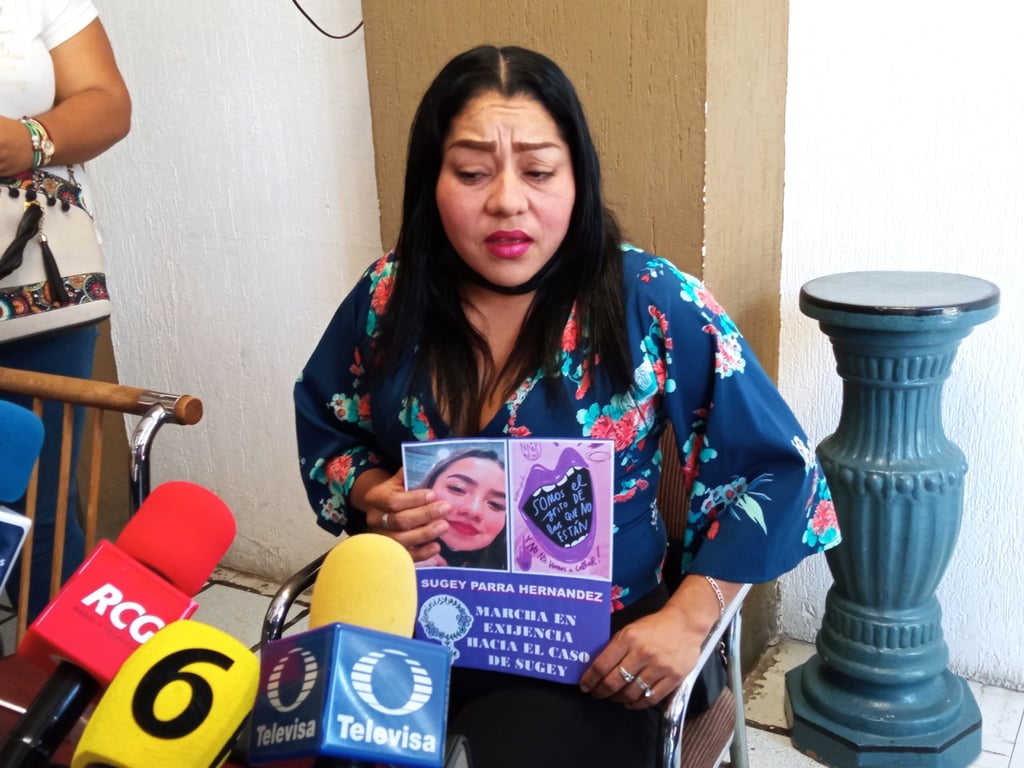 'El caso de mi hija está estancado', dice madre de Sugey, desaparecida en Mazatlán