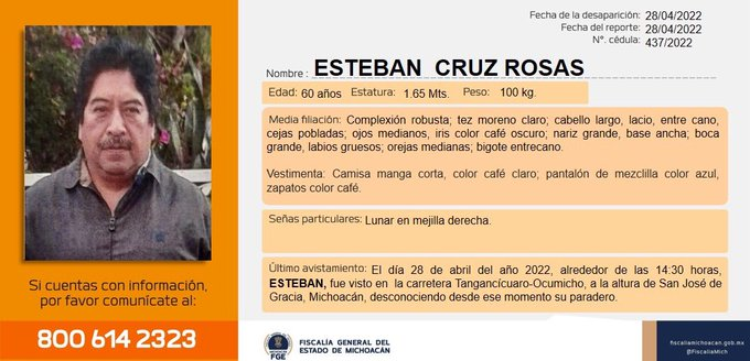 Privan de la libertad al concejal comunitario y locutor Esteban Cruz en Michoacán