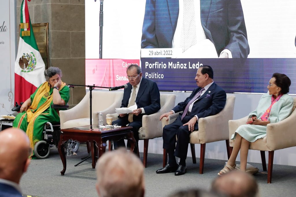 Senado reconoce a Porfirio Muñoz Ledo