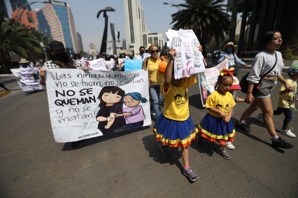 Niños y niñas marchan contra desapariciones