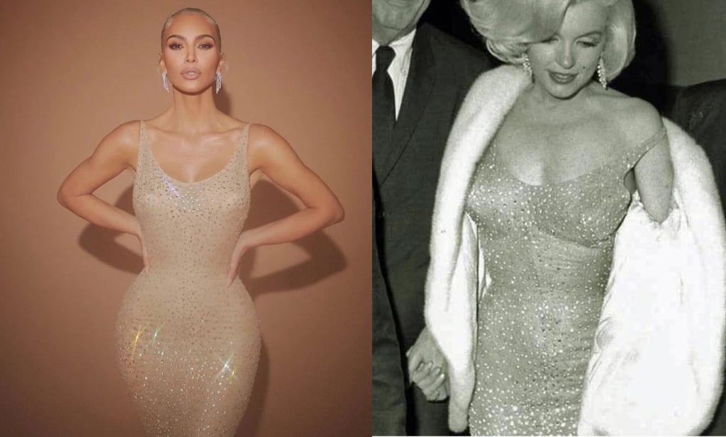 Tuve que bajar 7 Kilos: Kim Kardashian y su tributo a Marilyn Monroe