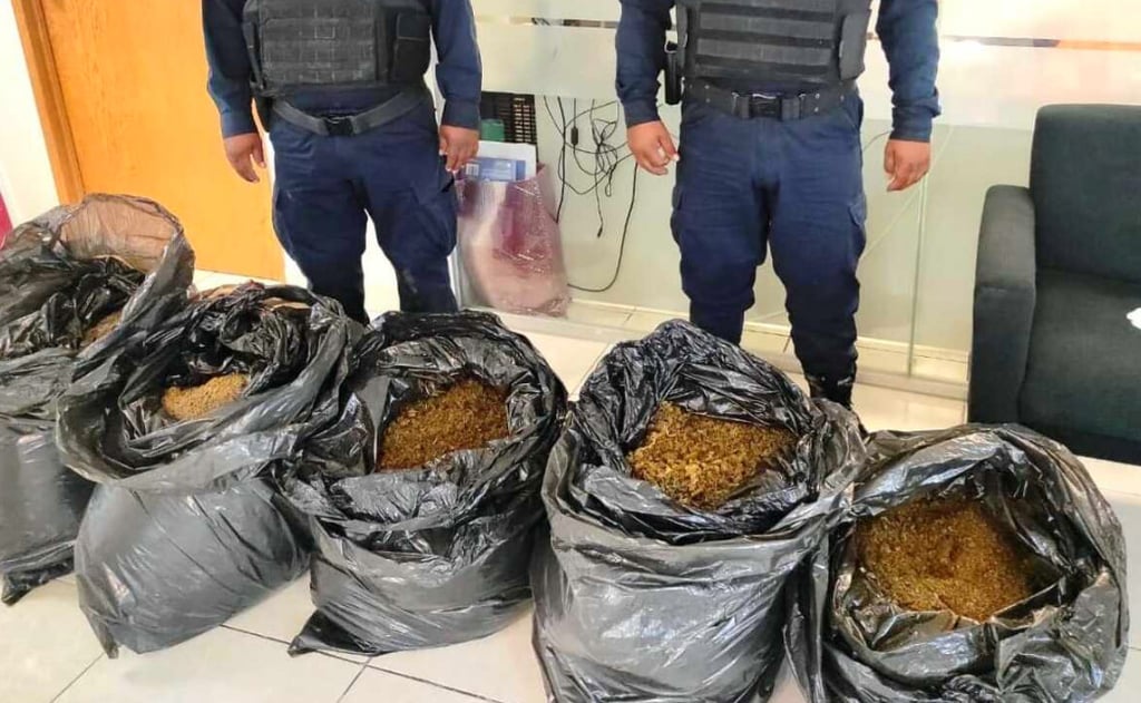 Abandonan 150 kilos de marihuana en calles de Morelos
