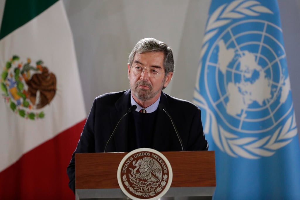 'Ha sido desastroso', lamenta embajador de México en la ONU sobre guerra en Ucrania