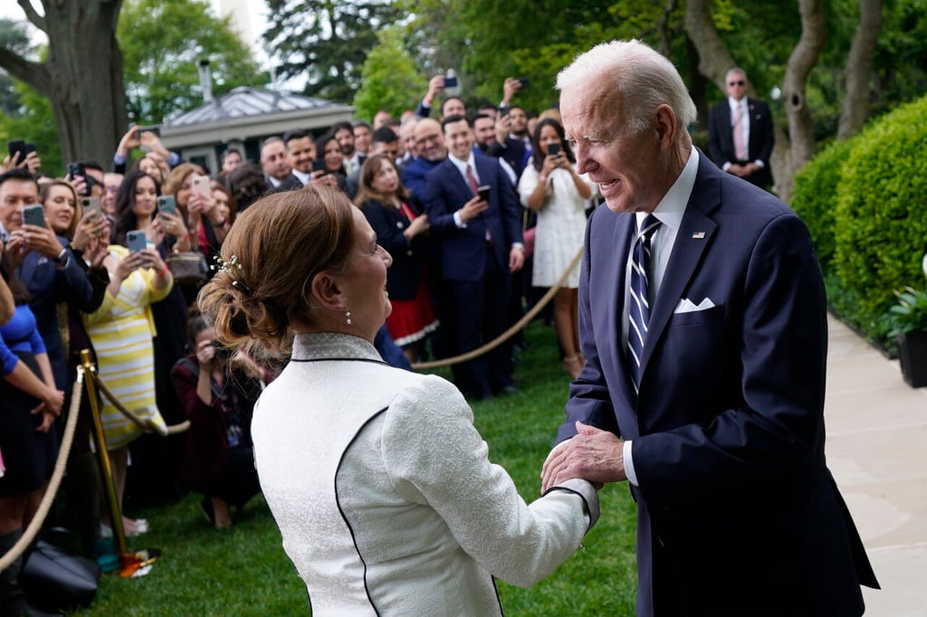 Beatriz Gutiérrez Müller agradece a los Biden su invitación a la Casa Blanca