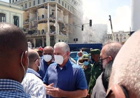 Investigaciones indican que un escape de gas provocó explosión del Hotel Saratoga en Cuba