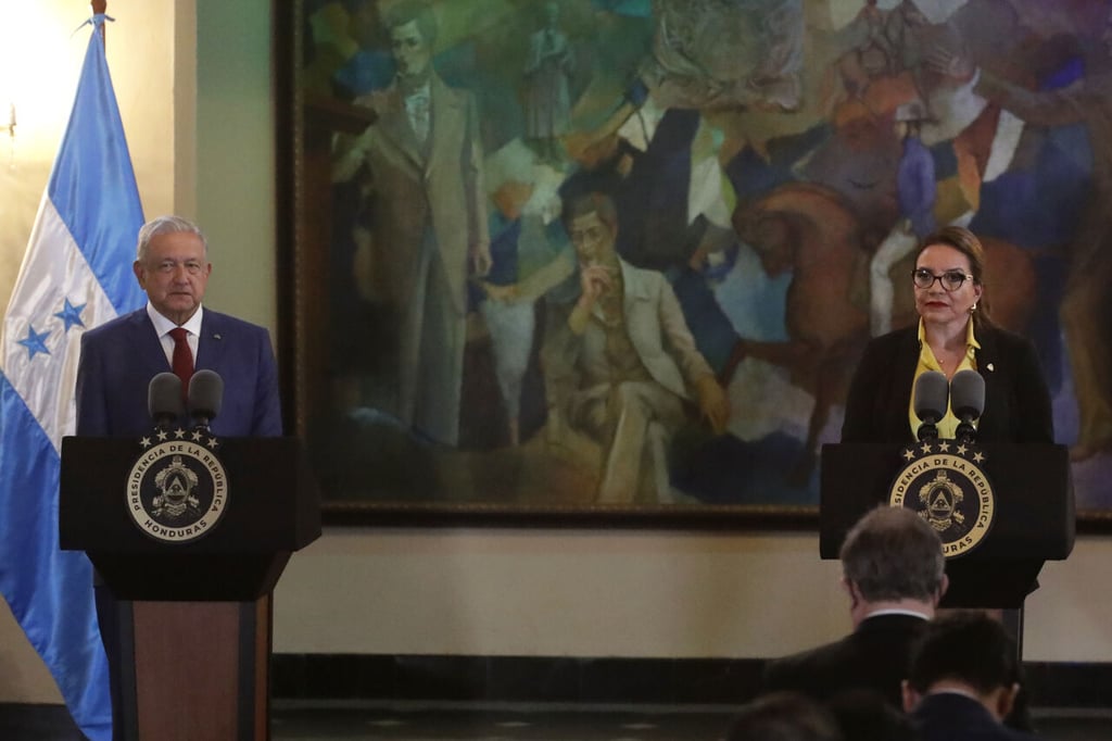 Desde Honduras, López Obrador llama a Biden a apoyar con recursos desarrollo de Centroamérica