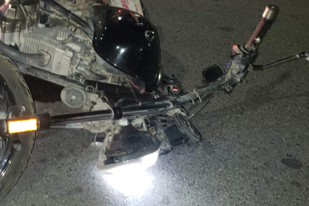 Menor de 16 años pierde la vida al derrapar en motocicleta