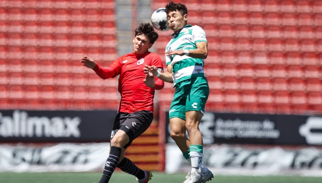 Iguala Santos 1-1 en Tijuana ante Xolos, en semifinal Sub-18