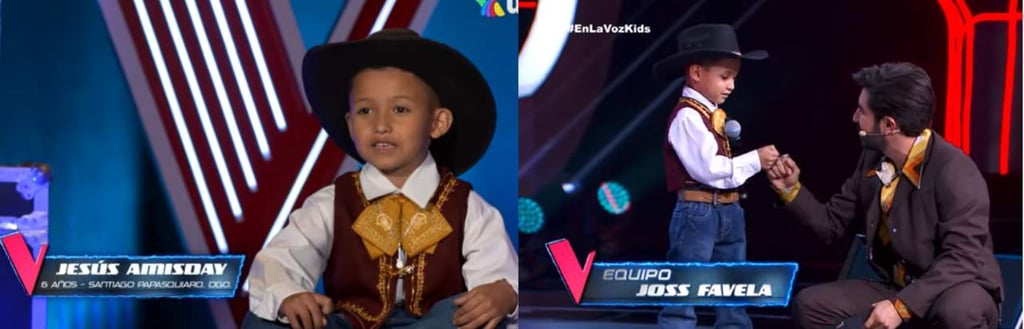 Niño duranguense fue seleccionado en 'La Voz Kids'