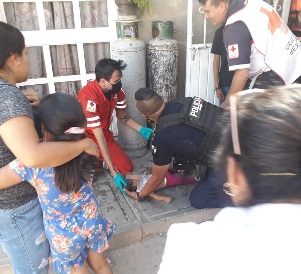 Policías salvan de la muerte a una bebé en Vicente Guerrero
