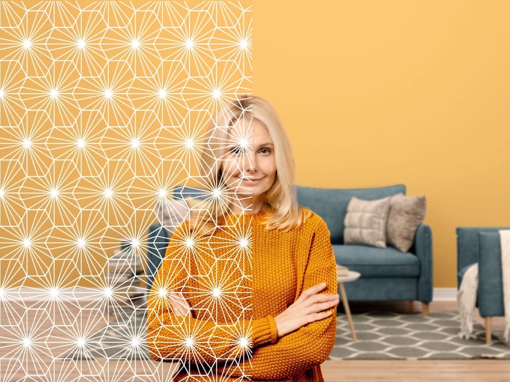 Efecto caleidoscopio en tu casa