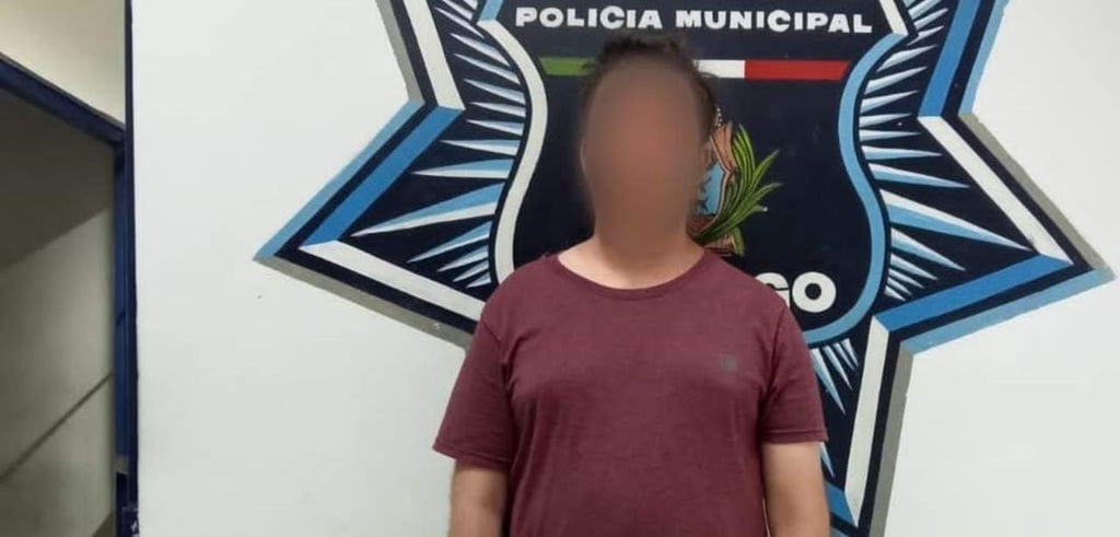 Arrestan a hombre que tocó indebidamente a una mujer en el Centro de Durango