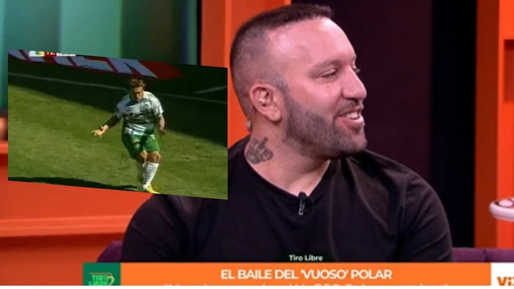 Revela Matías que el baile del 'Vuoso Polar' nació en el vestuario de Santos